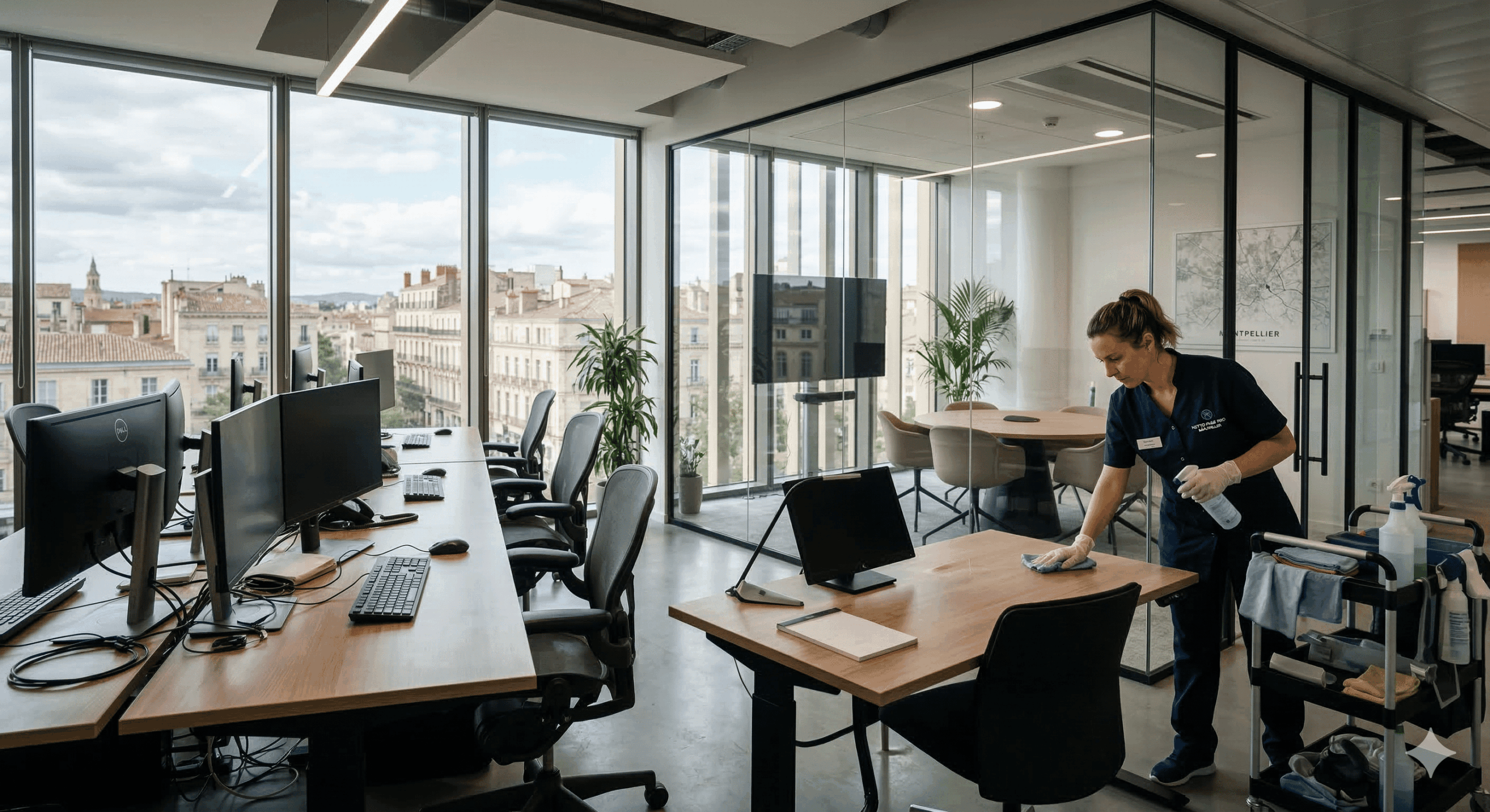 Nettoyage de bureaux