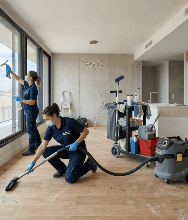 Nettoyage fin de chantier